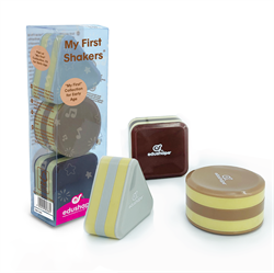 Edushape - Rysteæg/Maracas 3 stk