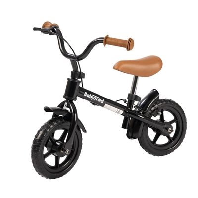 Babytrold løbecykel - Sort/brun