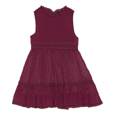 Jocko Festkjole, Burgundy, Str. 116