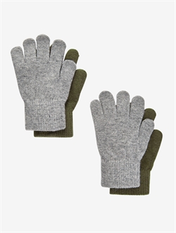 strik fingervanter 