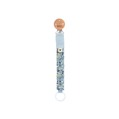 Bibs x Liberty Pacifier Clip, Baby Blue